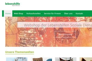Webshop der Lebenshilfen Soziale Dienste GmbH